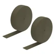 2pcs Elastic Bands for Sewing 1 Inch 10 Yards Army Green Knit Elastic Spool