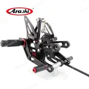 Adjustable Rearsets Footrest For Kawasaki Ninja ZX10R ZX1000 ZX1000J 2011 - 2015
