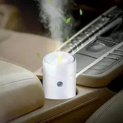 [Gonlink] Car Diffuser, Car Humidifier, Car Diffusers for Essential Oils, Smart Car Air Freshener Diffuser, USB Cool Mist Humidifier Diffuser for Car Home Office Bedroom (White)