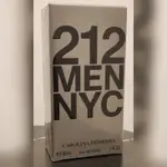 全新中文標籤正品 CAROLINA HERRERA 212 MEN NYC 都會男性淡香水 30ML