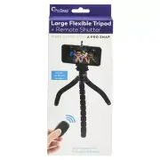 Pro Snap Large Flexible Tripod Plus Remote Shutter new nip