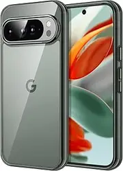 [JETech] Case for Google Pixel 9/9 Pro 2024, Non-Yellowing Shockproof Bumper Protective Phone Cover, Anti-Scratch Hard PC Back (Hazel)