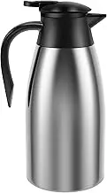 RdjEokf Coffee Carafe Stainless Steel Insulated Coffee Carafe Beverage Dispenser 68oz Thermal Coffee Carafe Leak Proof Insulated Coffee Carafe Vacuum Insualted Thermos/Carafe