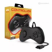 CirKa Controller for Sega Saturn (Black)