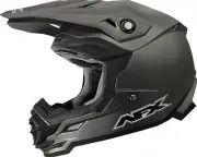 AFX FX-19R Solid MX Offroad Helmet Frost Gray
