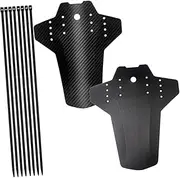 GOOHOCHY 1 Set Sturdy Bike Mudguard Professional Front and Rear Cycling Protective Mud Guards for Mountain and Road Bicycles Durable Outdoor Use Easy Installation High End Material