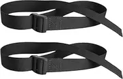 Wscwl Elliptical Pedal Straps | 2X Elliptical Foot Straps for Fitness | Rowing Machine Pedal Straps Under Desk Exerciser Parts
