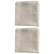 2 Pcs Proofing Baskets Cheesecloth Gauze Almond Milk Strainer Fruit Juice