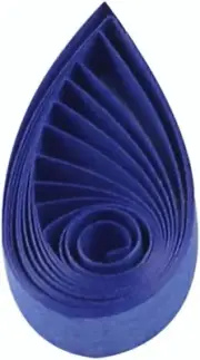 Pestal Blue Tone Quilling Paper Strips 3Mm Seablue Quilling Strips for Crafts Si