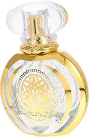 Ipetboom Perfume Bottle Perfume Refill Cologne Perfume for Women Cosmetic Perfume Travel Vanilla Body Mist Bottles So Perfume Refillable Perfumes for Men Empty Spray Bottle Glass Golden