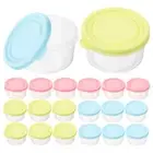 24 Pcs 150ML Convenient Mini Plastic Bowl Storage Food Case Food Microwaves Box