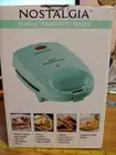 Nostalgia MyMini Personal Sandwich Panini Maker Brand New MSNDW5TL Teal