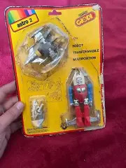 Vintage astro 2 robot rare shogun warriors transformer 1983
