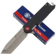 Smith & Wesson S&W Big Benji Framelock Folding Pocket Knife Black G10 Handle