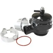 Aeroflow 50mm Plumb Back Blow Off Valveblack V-Band With 34mm Barb - AF64-5051BLK