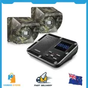 1800 Ft Wireless Outside Driveway Alarm Outdoor Motion Sensor + Detector System