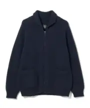 (ASK availability First) BEAMS GOLD / LOW GAUZE ZIP SWEATER new