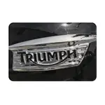 TRIUMPH  MOTORCYCLE LOGO   (7) 浴室防滑地墊 廁所衛生間腳墊 門口吸水速乾進門地毯 洗手間