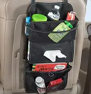 High Road TissuePockets Seat Organizer, Black