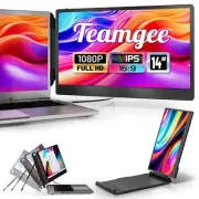 14 Inch Dual Monitor Laptop Screen Extender FHD IPS Portable Display