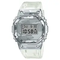 在飛比找蝦皮商城優惠-CASIO卡西歐 G-SHOCK 冰酷迷彩金屬錶圈半透明錶帶