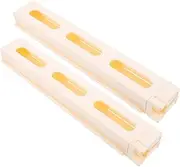 2pcs Domino Train Games Train Domino Building Accessories Track Holders Plastic