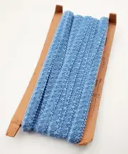 Conso Moss Sky Blue Scroll Trim Gimp Sewing Craft Embroidery Unknown Quantity
