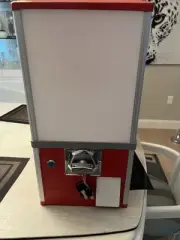 Vintage Gumball Machine Candy Vending Dispenser Coin Bank Big Capsule 1.1-2.1"