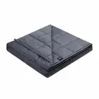 ZonLi Cooling Weighted Blanket 15 lbs(48''x72'', Twin Size, Grey), Cooled Weight