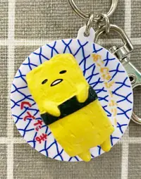 在飛比找樂天市場購物網優惠-【震撼精品百貨】蛋黃哥Gudetama 三麗鷗蛋黃哥造型吊飾