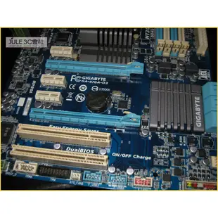 JULE 3C會社-技嘉 GA-970A-D3 AMD 970/DDR3/超耐久/良品/ATX/AM3+ 主機板