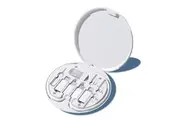 Type USB C Micro-USB Cable Charging Adapter iPhone Cable Kit Storage Box White