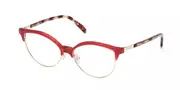 Emilio Pucci EP5259 066 Women’s Glasses Red Size 55 - Private Health Rebate - Blue Light Block Available