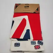 NWT Temple Island Design Jacks & Co Two Tea Towel Set With Union Jack
