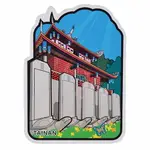 【仲夏周年慶】台灣旅行明信片/異型/赤崁樓/台南/台灣景點/TAIWAN/POSTCARD/MILU(台灣景點/古蹟/鄭成功/TAIWAN)