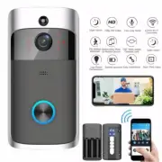 Smart WiFi Video Doorbell Wireless 720P Camera intercom System Monitor Security