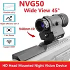 NVG50 2K Helmet Digital Night Vision 45° Goggles Scope WIFI 940nm IR Monocular