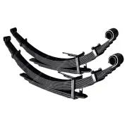 Pair Rear RAW 4x4 2 Inch Leaf Springs for Landcruiser FJ60 62 HJ60 61 FZJ HZJ 71