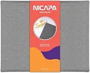 Nicapa Fold Heat Press Mat for Cricut Easypress 16inch x 20inch LargeTransfer Heater Mats Craft Htv Vinyl Sublimation Iron-on Vinyl
