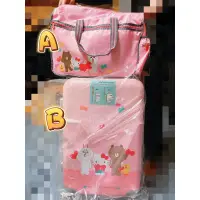 在飛比找蝦皮購物優惠-Hello Kitty24吋行李箱+行李袋（可拆售，全新）