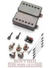 EMG MF Set Marty Friedman Passive Brushed Black Chrome Std Spaced Short Pots