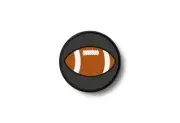 Patch badge print iron on glue us football ballon ball