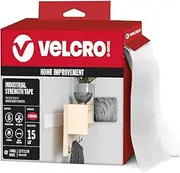 VELCRO Brand - Industrial Strength Fasteners - 15 Ft x 2 in Tape, White