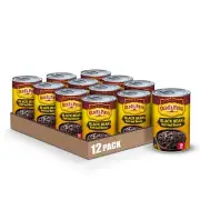 Black Bean Refried Beans, 16 Oz. (Pack of 12)