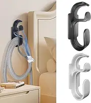 Cpap Hook to Keep Cpap Hose and Cpap Mask Dry and Clean,Organizer Hanger for Cpap Masks and Cpap Tube.Cpap Holder Avoid Cpap Hose Tangles,Cpap Supplies That can Improve Your Sleep (black white)