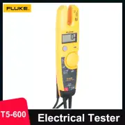 Fluke T5-600 Electrical Voltage, Continuity and Current Tester with Battery