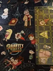 Gravity Falls Inspired Custom Tumbler Cut Cotton Spandex 9x14