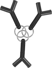Vaguelly 3pcs Y Shape Portable Headphone Splitter Audio for Sharing Music The Go Lightweight and Compact Design for Easy and Video Chat
