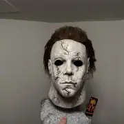 Rob Zombie Scarred Myers Mask Rehauled Custom A Halloween Jason Myers Mask