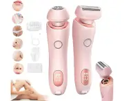 Razor,Women Electric Shaver 2 in 1 Electric Shaver Razors for Women-Pink